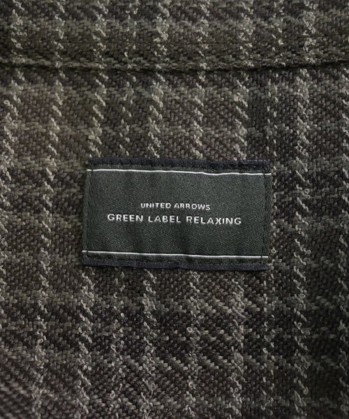 green label relaxing（グリーンレーベルリラクシング）カジュアルシャツ 茶 サイズ:L メンズ/2200638369014