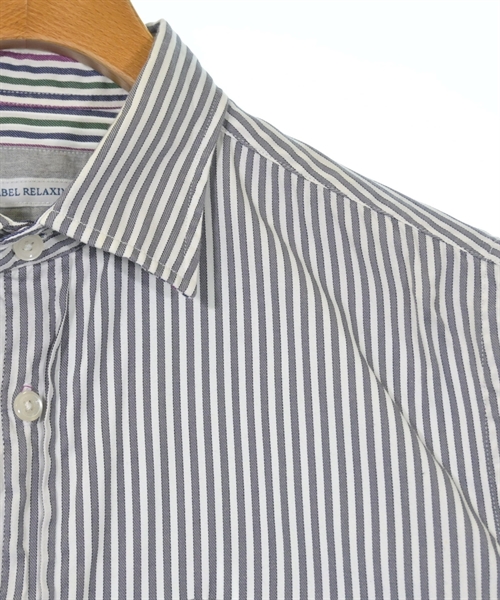 green label relaxing（グリーンレーベルリラクシング）カジュアルシャツ グレー サイズ:M メンズ/2200639175034