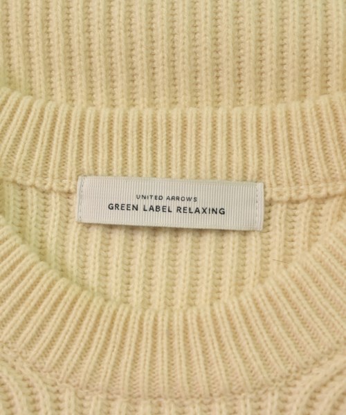 green label relaxing（グリーンレーベルリラクシング）ニット・セーター 黄 サイズ:L メンズ/2200625217014