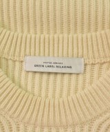 green label relaxing（グリーンレーベルリラクシング）ニット・セーター 黄 サイズ:L メンズ/2200625217014