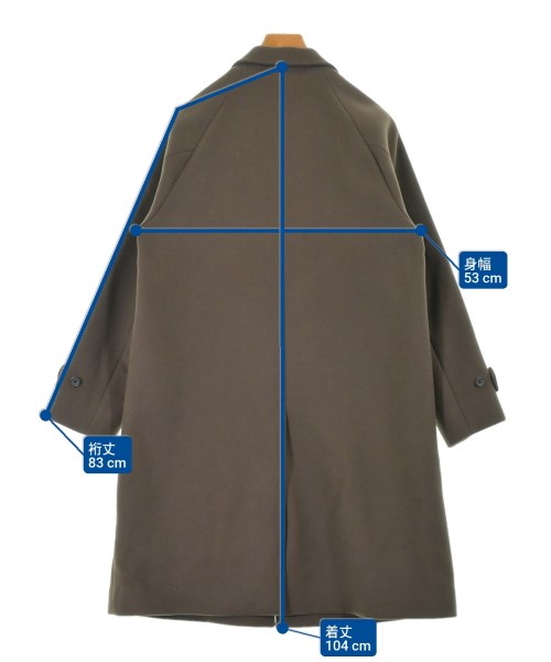 green label relaxing（グリーンレーベルリラクシング）チェスターコート 茶 サイズ:M メンズ/2200640004019