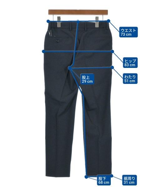 green label relaxing（グリーンレーベルリラクシング）スラックス 紺 サイズ:XS メンズ/2200626546021