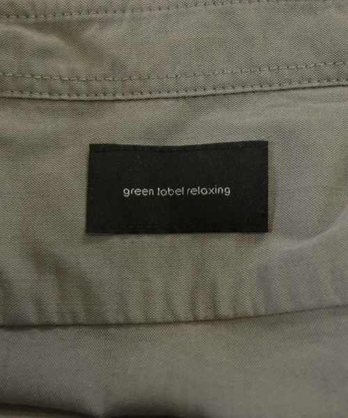 green label relaxing（グリーンレーベルリラクシング）カジュアルシャツ グレー サイズ:L メンズ/2200640708016