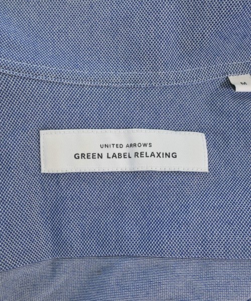 green label relaxing（グリーンレーベルリラクシング）カジュアルシャツ 青 サイズ:M メンズ/2200603149023