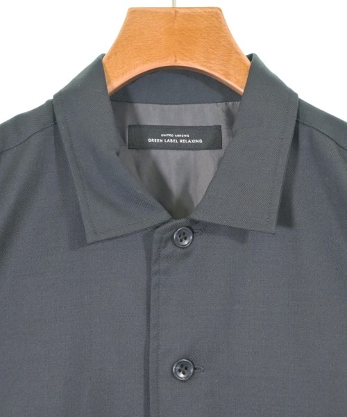 green label relaxing（グリーンレーベルリラクシング）カジュアルシャツ 黒 サイズ:M メンズ/2200641468025