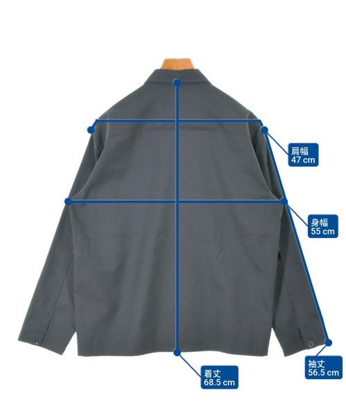 green label relaxing（グリーンレーベルリラクシング）カジュアルシャツ 黒 サイズ:M メンズ/2200641468025