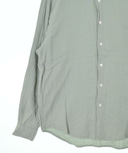 green label relaxing（グリーンレーベルリラクシング）カジュアルシャツ 緑 サイズ:M メンズ/2200641468032
