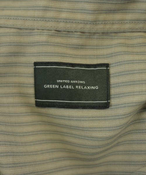 green label relaxing（グリーンレーベルリラクシング）カジュアルシャツ グレー サイズ:S メンズ/2200640075026