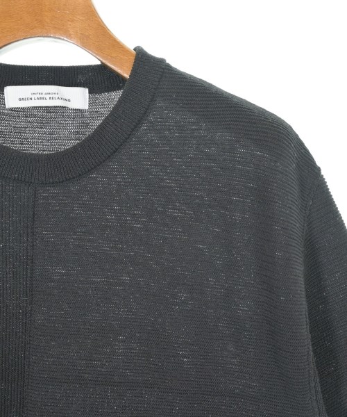 green label relaxing（グリーンレーベルリラクシング）ニット・セーター 黒 サイズ:S メンズ/2200643707320