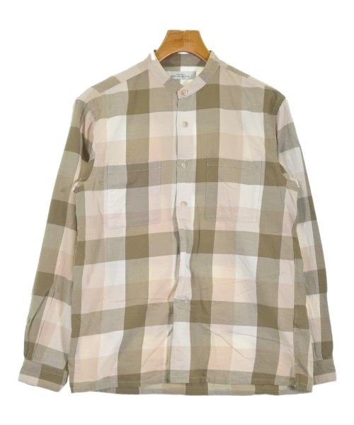 green label relaxing(グリーンレーベルリラクシング)カジュアルシャツ ベージュ サイズ:M/2200644869058