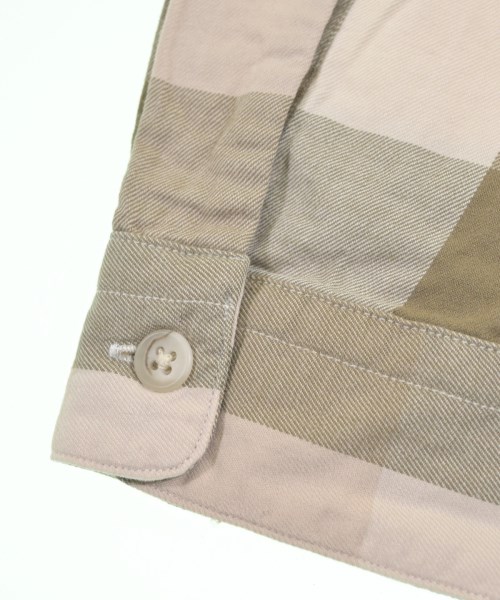 green label relaxing（グリーンレーベルリラクシング）カジュアルシャツ ベージュ サイズ:M メンズ/2200644869058