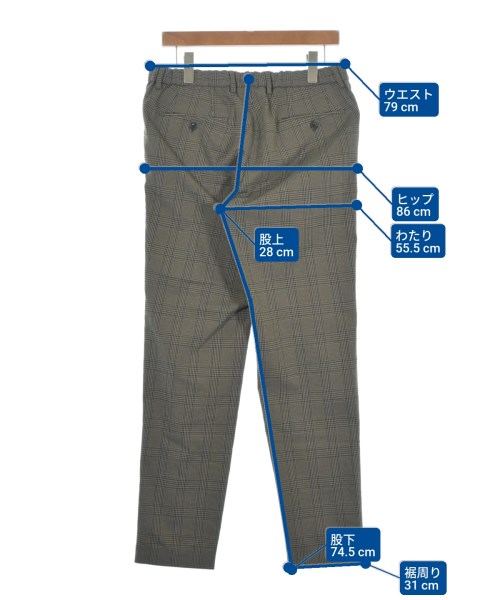 green label relaxing（グリーンレーベルリラクシング）スラックス グレー サイズ:1(S位) メンズ/2200644869072