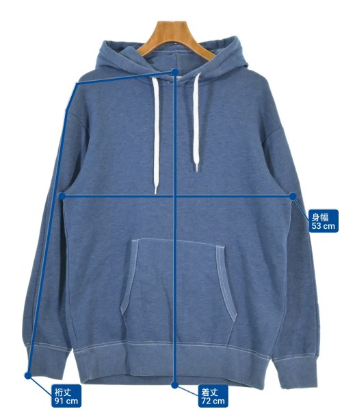 green label relaxing（グリーンレーベルリラクシング）パーカー 青 サイズ:L メンズ/2200535404139