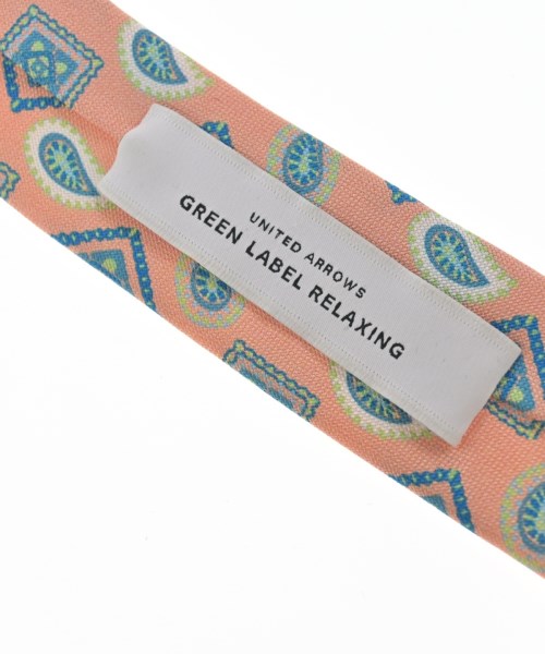 green label relaxing（グリーンレーベルリラクシング）ネクタイ オレンジ サイズ:- メンズ/2200610750151