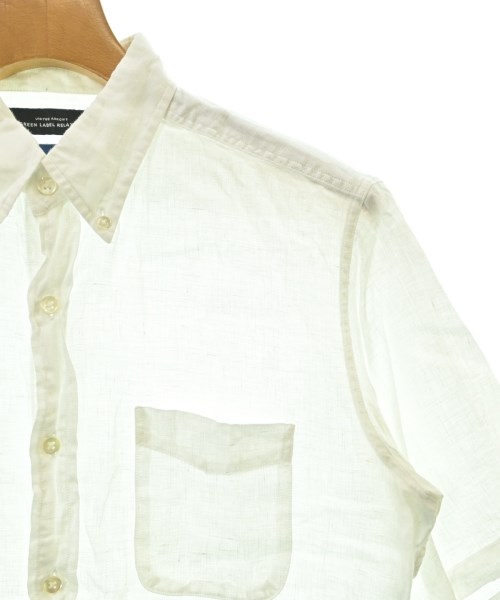 green label relaxing（グリーンレーベルリラクシング）カジュアルシャツ 白 サイズ:M メンズ/2200622106151