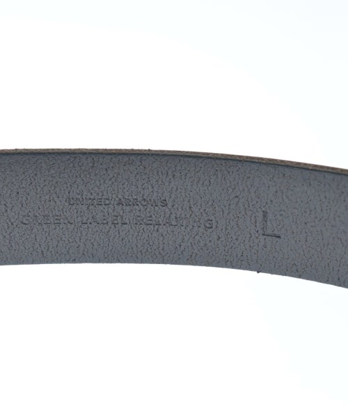 green label relaxing（グリーンレーベルリラクシング）ベルト 黒 サイズ:L メンズ/2200622506098