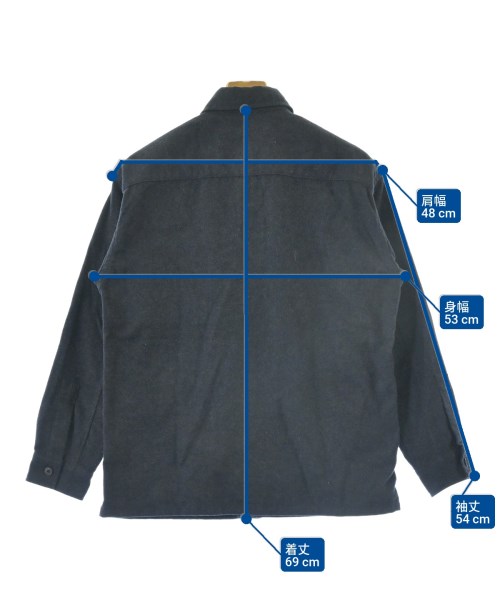 green label relaxing（グリーンレーベルリラクシング）カジュアルシャツ 紺 サイズ:S メンズ/2200614483024