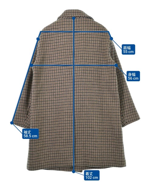 green label relaxing（グリーンレーベルリラクシング）チェスターコート ベージュ サイズ:L メンズ/2200623381021