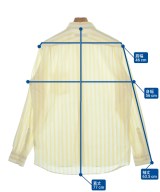 green label relaxing（グリーンレーベルリラクシング）カジュアルシャツ 黄 サイズ:L メンズ/2200623381113