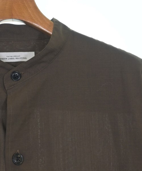 green label relaxing（グリーンレーベルリラクシング）カジュアルシャツ 茶 サイズ:L メンズ/2200623381120