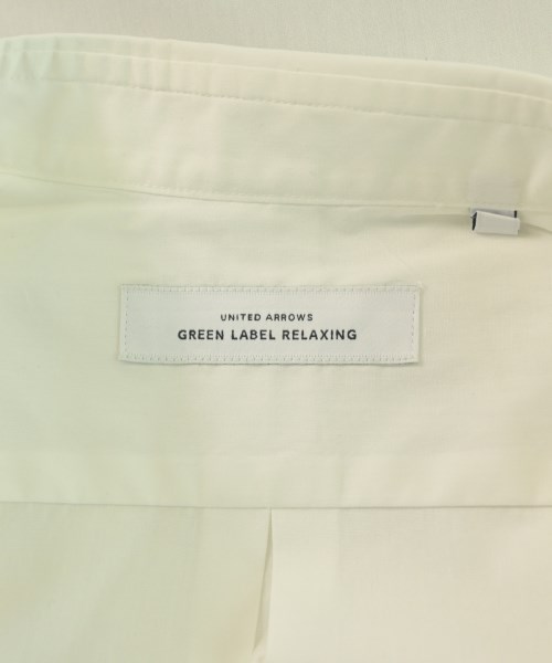 green label relaxing（グリーンレーベルリラクシング）カジュアルシャツ 白 サイズ:S メンズ/2200614969115