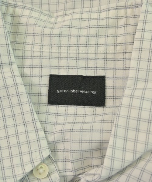 green label relaxing（グリーンレーベルリラクシング）カジュアルシャツ 白 サイズ:S メンズ/2200614969153