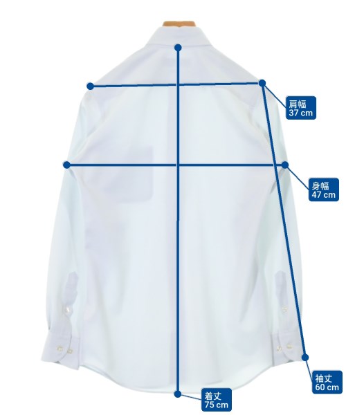 green label relaxing（グリーンレーベルリラクシング）カジュアルシャツ 青 サイズ:S メンズ/2200624791072