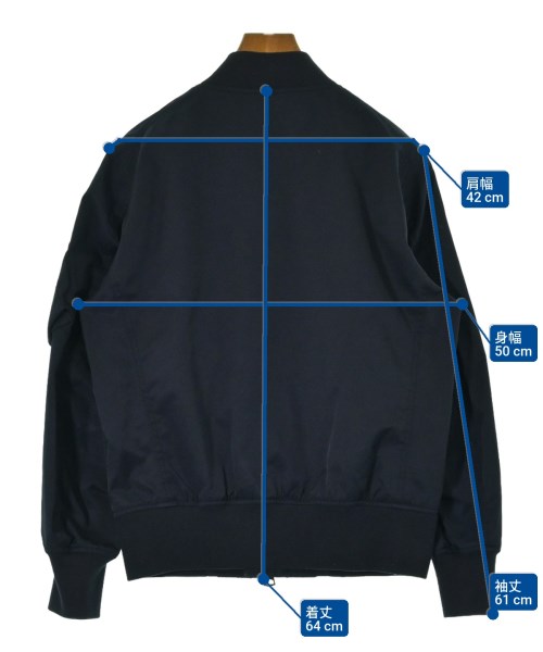 green label relaxing（グリーンレーベルリラクシング）ブルゾン 紺 サイズ:S メンズ/2200624811053