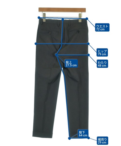 green label relaxing（グリーンレーベルリラクシング）スラックス グレー サイズ:XS メンズ/2200624890034