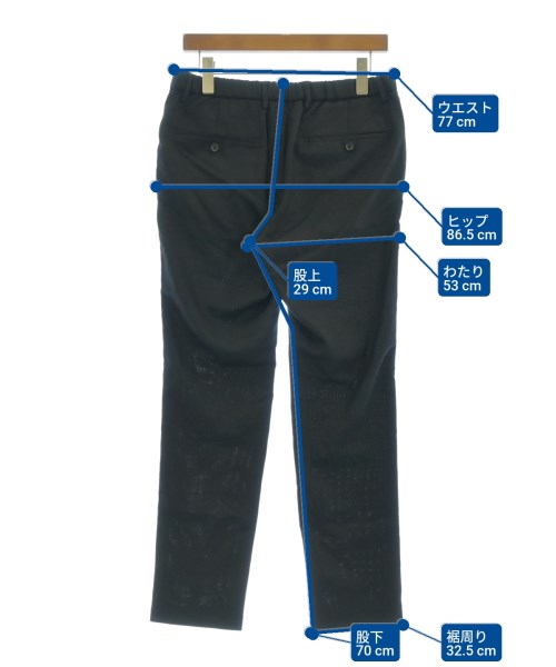 green label relaxing（グリーンレーベルリラクシング）スラックス 紺 サイズ:M メンズ/2200624976059