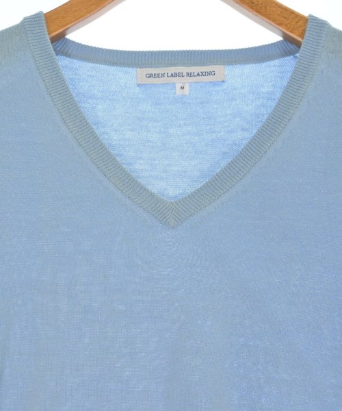 green label relaxing（グリーンレーベルリラクシング）ニット・セーター 青 サイズ:M メンズ/2200626833077