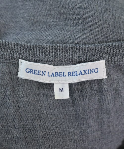 green label relaxing（グリーンレーベルリラクシング）ニット・セーター グレー サイズ:M メンズ/2200626833084