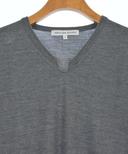 green label relaxing（グリーンレーベルリラクシング）ニット・セーター グレー サイズ:M メンズ/2200626833084