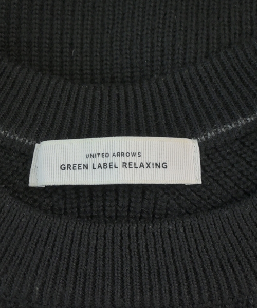 green label relaxing（グリーンレーベルリラクシング）ニット・セーター 黒 サイズ:L メンズ/2200615639093