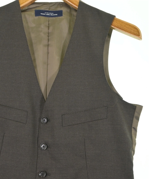 green label relaxing（グリーンレーベルリラクシング）ビジネス 茶 サイズ:42/42(XS位)/72(S位) メンズ/2200616679029