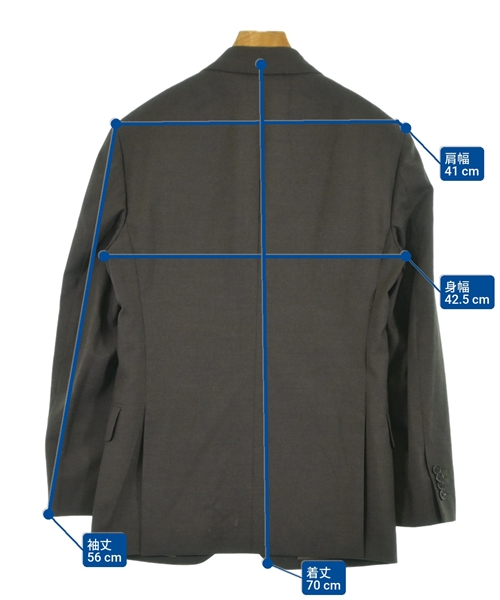 green label relaxing（グリーンレーベルリラクシング）ビジネス 茶 サイズ:42/42(XS位)/72(S位) メンズ/2200616679029