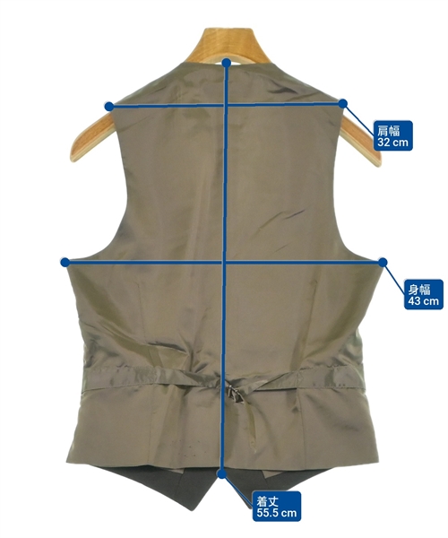 green label relaxing（グリーンレーベルリラクシング）ビジネス 茶 サイズ:42/42(XS位)/72(S位) メンズ/2200616679029