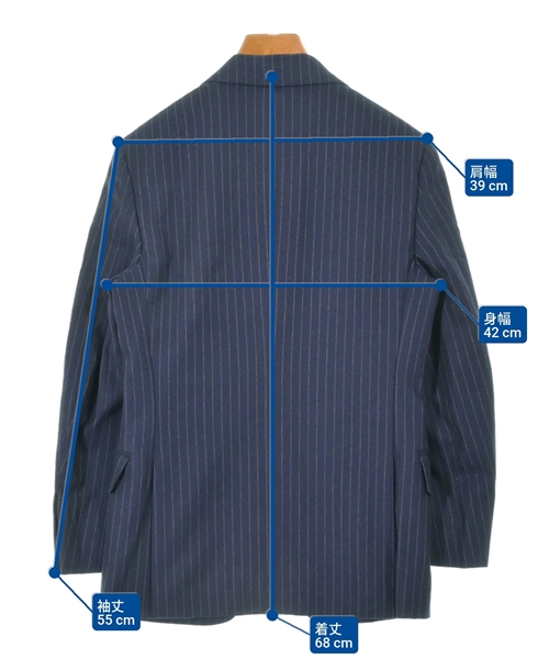 green label relaxing（グリーンレーベルリラクシング）ビジネス 紺 サイズ:42(XS位)/72(S位) メンズ/2200616679074