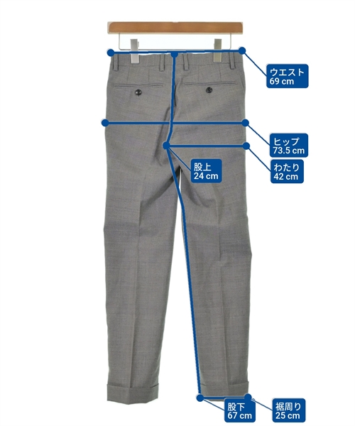 green label relaxing（グリーンレーベルリラクシング）ビジネス グレー サイズ:42(XS位)/72(S位) メンズ/2200616679098