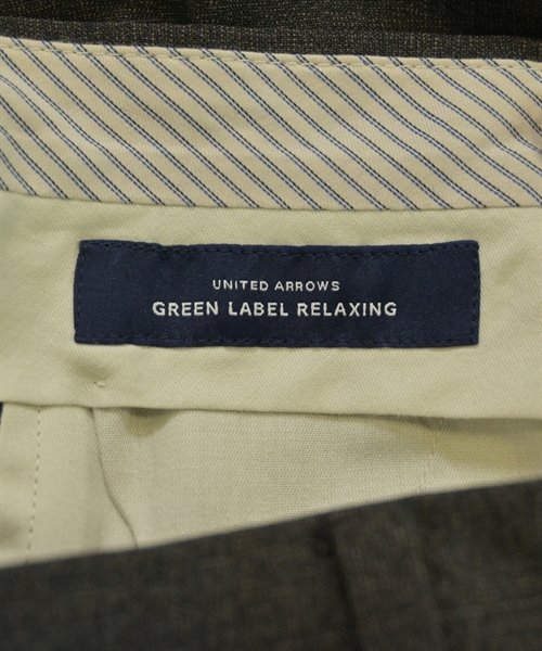 green label relaxing（グリーンレーベルリラクシング）スラックス 茶 サイズ:72(XS位) メンズ/2200616679142