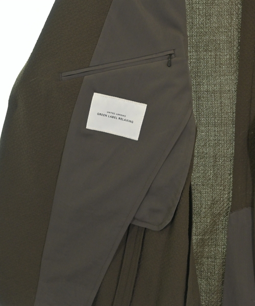 green label relaxing（グリーンレーベルリラクシング）テーラードジャケット 茶 サイズ:XS メンズ/2200616679159