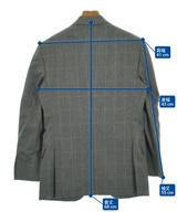 green label relaxing（グリーンレーベルリラクシング）テーラードジャケット グレー サイズ:42(XS位) メンズ/2200616679180