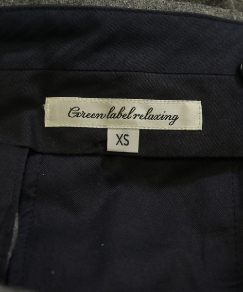 green label relaxing（グリーンレーベルリラクシング）スラックス グレー サイズ:XS メンズ/2200616679203