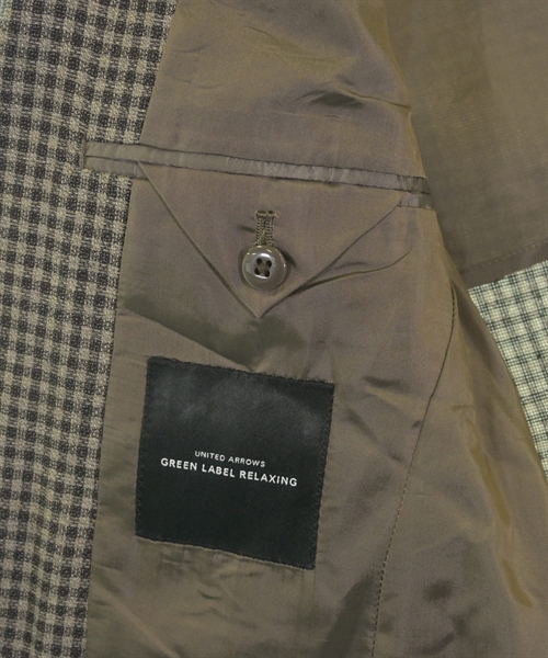 green label relaxing（グリーンレーベルリラクシング）テーラードジャケット グレー サイズ:42(XS位) メンズ/2200616679227