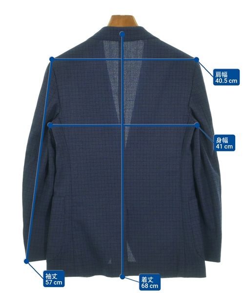 green label relaxing（グリーンレーベルリラクシング）テーラードジャケット 紺 サイズ:42(XS位) メンズ/2200616679234