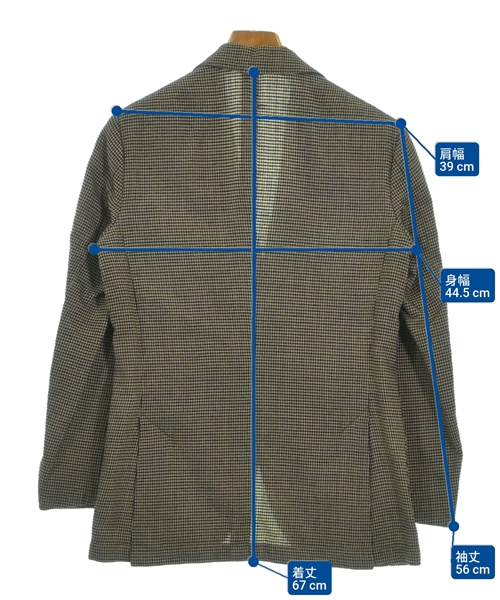 green label relaxing（グリーンレーベルリラクシング）テーラードジャケット ベージュ サイズ:42(XS位) メンズ/2200616679241