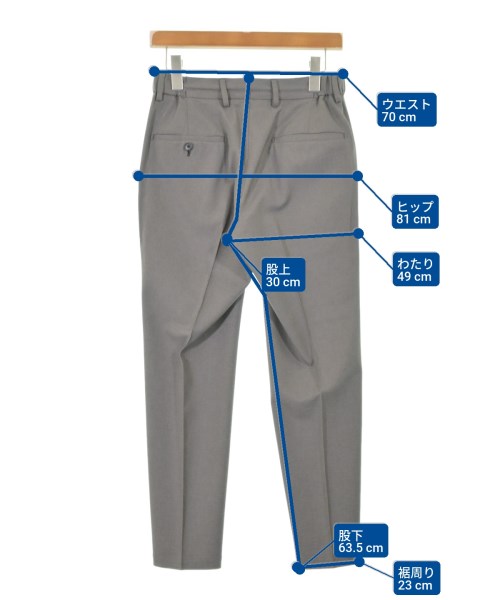 green label relaxing（グリーンレーベルリラクシング）スラックス 茶 サイズ:XS メンズ/2200630327012