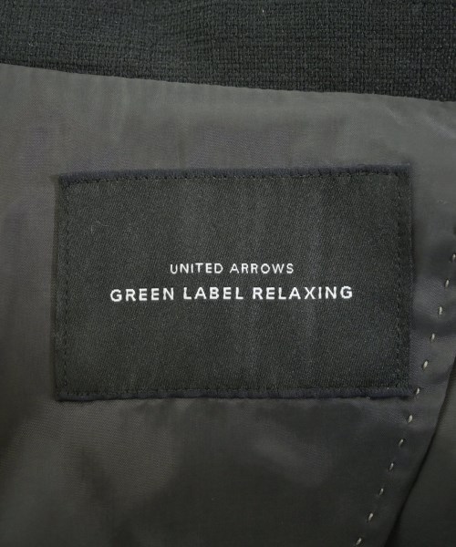 green label relaxing（グリーンレーベルリラクシング）カジュアルジャケット 黒 サイズ:40(XS位) メンズ/2200630651018