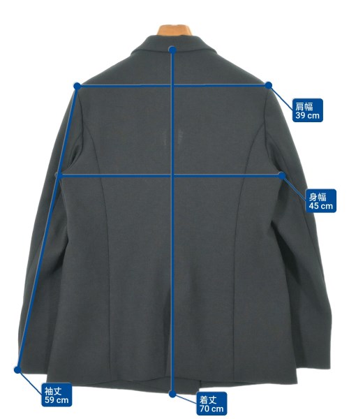 green label relaxing（グリーンレーベルリラクシング）カジュアルジャケット 黒 サイズ:40(XS位) メンズ/2200630651018