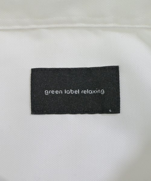 green label relaxing（グリーンレーベルリラクシング）ドレスシャツ 白 サイズ:M メンズ/2200621332032